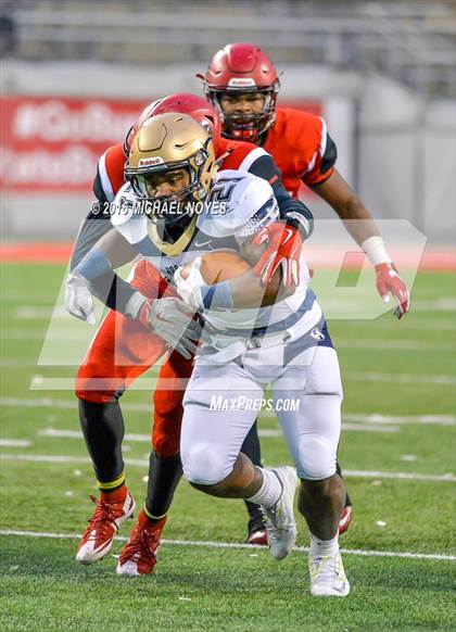 Thumbnail 1 in Archbishop Hoban vs. Trotwood-Madison (OHSAA Division III Final)  photogallery.