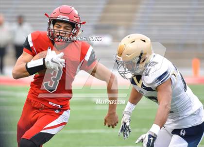 Thumbnail 2 in Archbishop Hoban vs. Trotwood-Madison (OHSAA Division III Final)  photogallery.