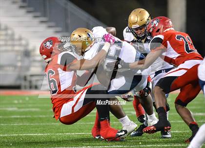Thumbnail 1 in Archbishop Hoban vs. Trotwood-Madison (OHSAA Division III Final)  photogallery.