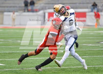 Thumbnail 2 in Archbishop Hoban vs. Trotwood-Madison (OHSAA Division III Final)  photogallery.