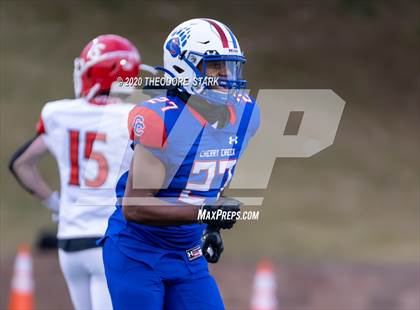 Thumbnail 3 in Cherry Creek vs. Regis Jesuit (CHSAA 5A Qtr Finals) photogallery.