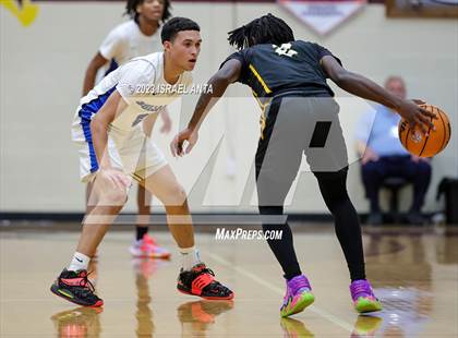 Thumbnail 2 in St. Pauls vs. Dillon (2023 Robeson County Shootout) photogallery.