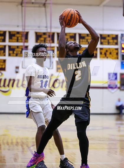 Thumbnail 2 in St. Pauls vs. Dillon (2023 Robeson County Shootout) photogallery.