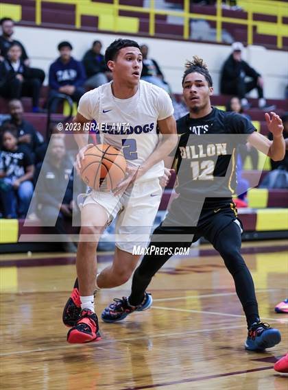 Thumbnail 2 in St. Pauls vs. Dillon (2023 Robeson County Shootout) photogallery.