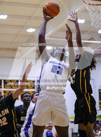 Thumbnail 3 in St. Pauls vs. Dillon (2023 Robeson County Shootout) photogallery.