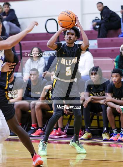 Thumbnail 3 in St. Pauls vs. Dillon (2023 Robeson County Shootout) photogallery.
