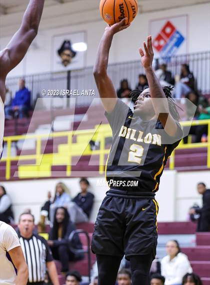Thumbnail 1 in St. Pauls vs. Dillon (2023 Robeson County Shootout) photogallery.