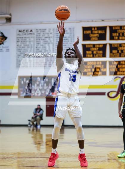 Thumbnail 1 in St. Pauls vs. Dillon (2023 Robeson County Shootout) photogallery.
