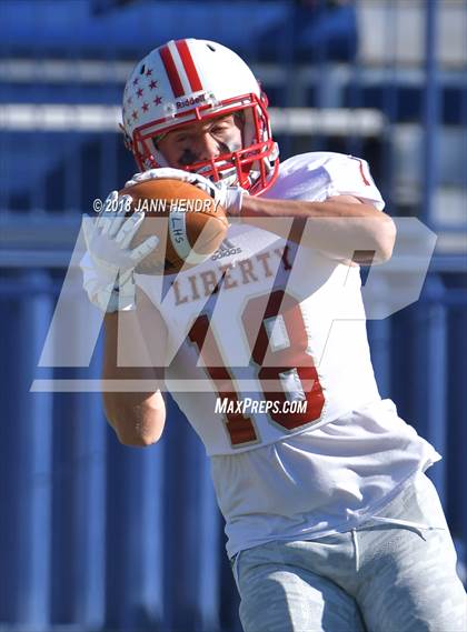 Thumbnail 1 in Liberty @ Bishop Gorman (NIAA 4A Desert Region Final) photogallery.