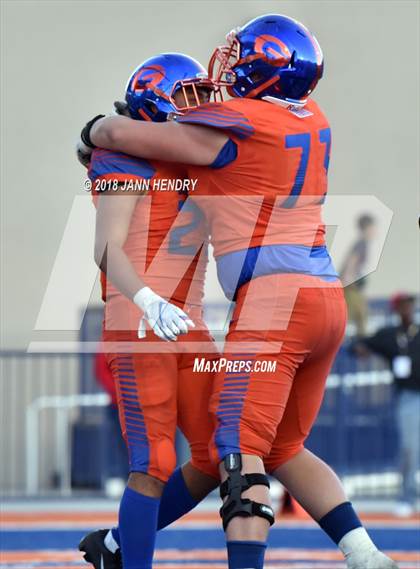 Thumbnail 2 in Liberty @ Bishop Gorman (NIAA 4A Desert Region Final) photogallery.