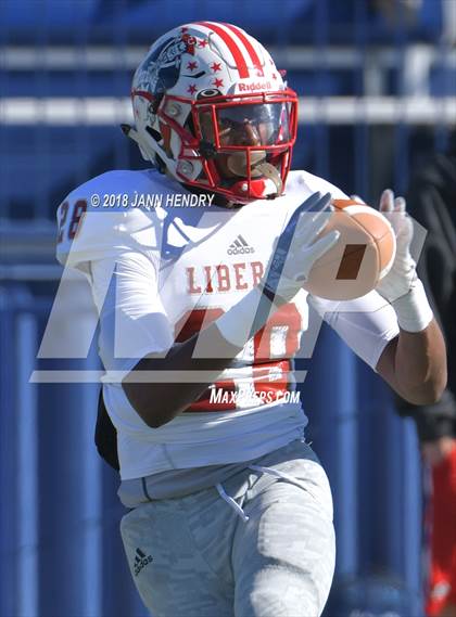 Thumbnail 2 in Liberty @ Bishop Gorman (NIAA 4A Desert Region Final) photogallery.