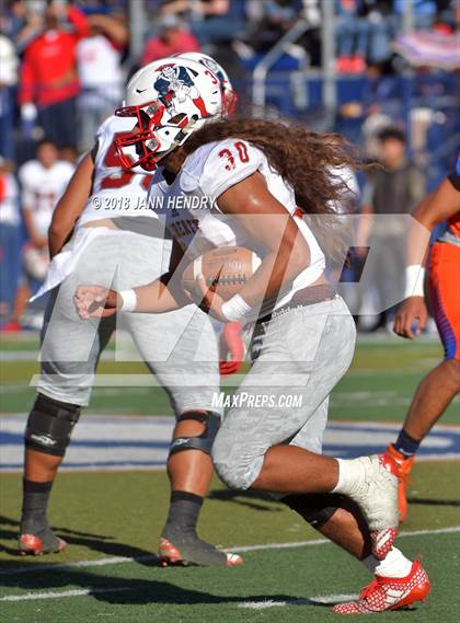 Thumbnail 2 in Liberty @ Bishop Gorman (NIAA 4A Desert Region Final) photogallery.