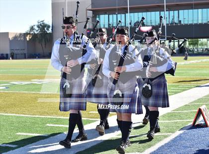 Thumbnail 1 in Liberty @ Bishop Gorman (NIAA 4A Desert Region Final) photogallery.