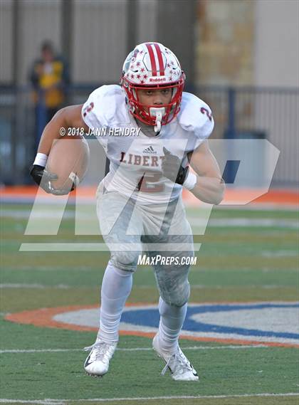 Thumbnail 3 in Liberty @ Bishop Gorman (NIAA 4A Desert Region Final) photogallery.