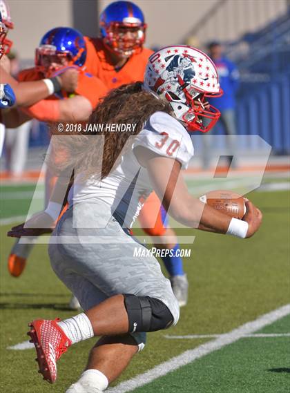 Thumbnail 1 in Liberty @ Bishop Gorman (NIAA 4A Desert Region Final) photogallery.