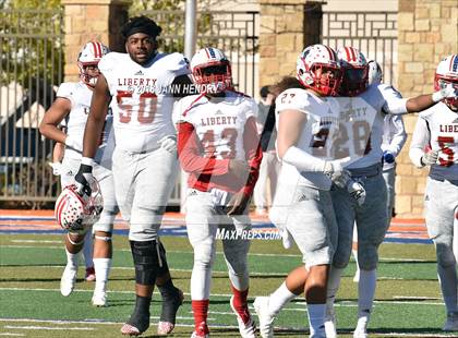 Thumbnail 2 in Liberty @ Bishop Gorman (NIAA 4A Desert Region Final) photogallery.