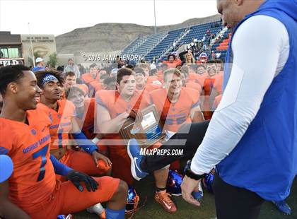 Thumbnail 3 in Liberty @ Bishop Gorman (NIAA 4A Desert Region Final) photogallery.