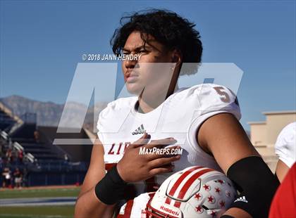 Thumbnail 2 in Liberty @ Bishop Gorman (NIAA 4A Desert Region Final) photogallery.