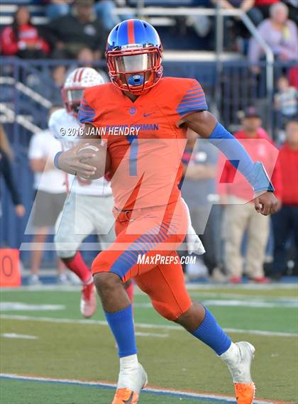 Thumbnail 2 in Liberty @ Bishop Gorman (NIAA 4A Desert Region Final) photogallery.