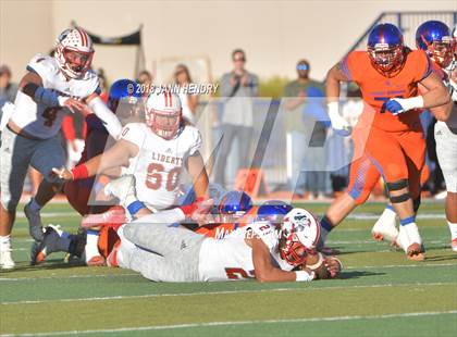 Thumbnail 2 in Liberty @ Bishop Gorman (NIAA 4A Desert Region Final) photogallery.