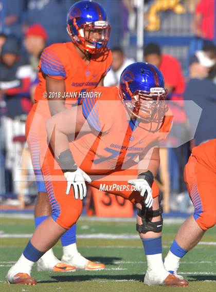 Thumbnail 2 in Liberty @ Bishop Gorman (NIAA 4A Desert Region Final) photogallery.