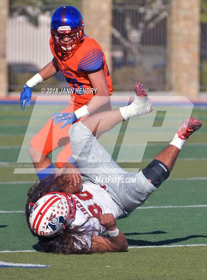 Thumbnail 1 in Liberty @ Bishop Gorman (NIAA 4A Desert Region Final) photogallery.