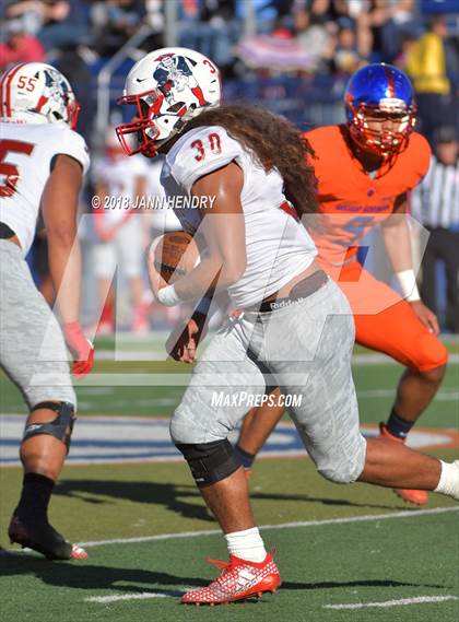 Thumbnail 1 in Liberty @ Bishop Gorman (NIAA 4A Desert Region Final) photogallery.