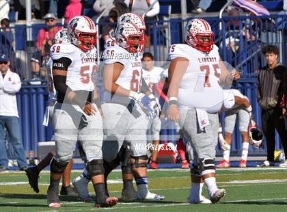 Thumbnail 3 in Liberty @ Bishop Gorman (NIAA 4A Desert Region Final) photogallery.