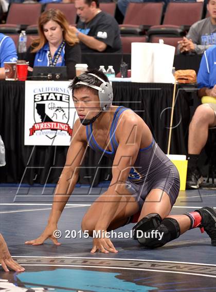 Thumbnail 1 in CIF State Boys Wrestling Championships (Round 2) photogallery.