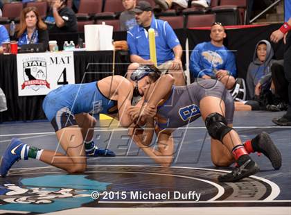 Thumbnail 2 in CIF State Boys Wrestling Championships (Round 2) photogallery.