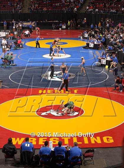 Thumbnail 1 in CIF State Boys Wrestling Championships (Round 2) photogallery.