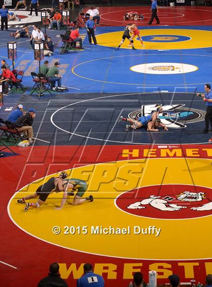 Thumbnail 3 in CIF State Boys Wrestling Championships (Round 2) photogallery.