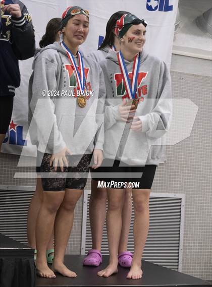 Thumbnail 2 in UIL 6A Swimming & Diving Finals photogallery.