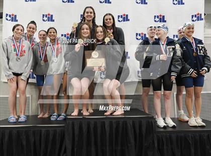 Thumbnail 3 in UIL 6A Swimming & Diving Finals photogallery.