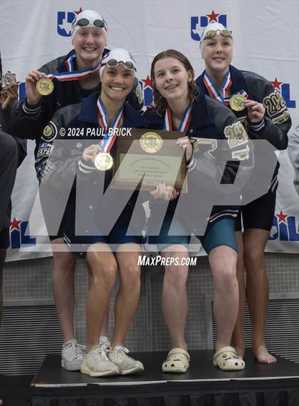 Thumbnail 3 in UIL 6A Swimming & Diving Finals photogallery.