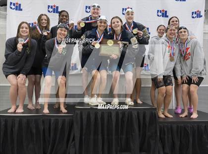 Thumbnail 2 in UIL 6A Swimming & Diving Finals photogallery.