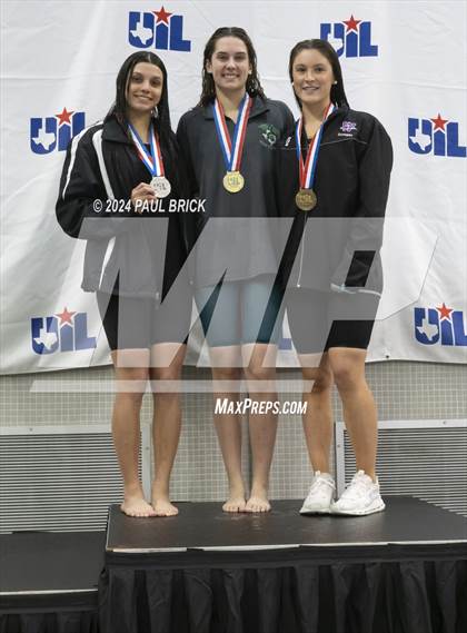 Thumbnail 3 in UIL 6A Swimming & Diving Finals photogallery.