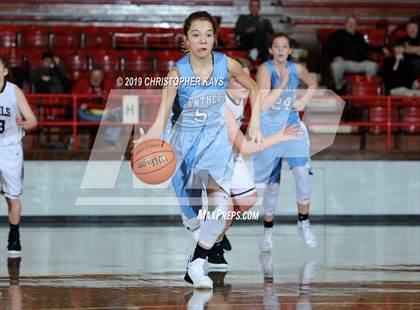 Thumbnail 1 in Pinckneyville vs. Sesser-Valier/Waltonville (West Frankfort Mid-Winter Classic) photogallery.