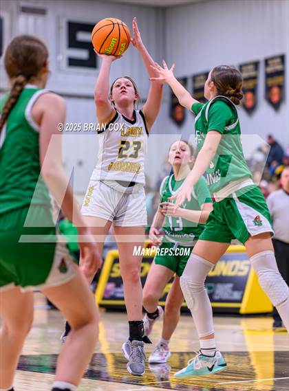 Thumbnail 1 in Salem vs Valley Springs (3A-2 District tournament) photogallery.