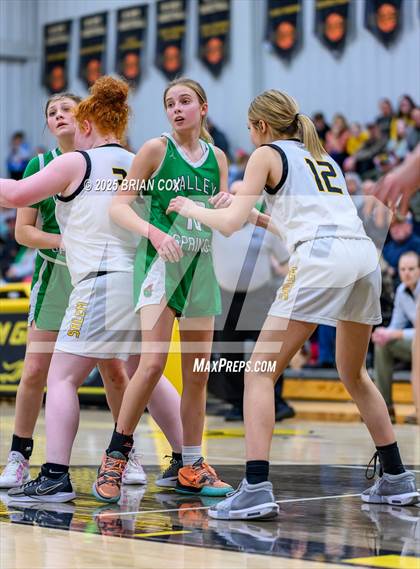 Thumbnail 2 in Salem vs Valley Springs (3A-2 District tournament) photogallery.