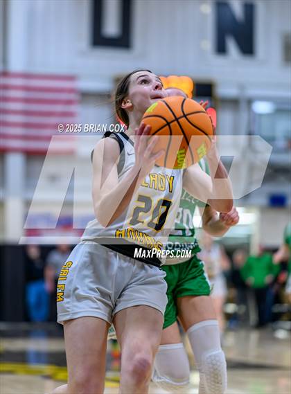 Thumbnail 1 in Salem vs Valley Springs (3A-2 District tournament) photogallery.