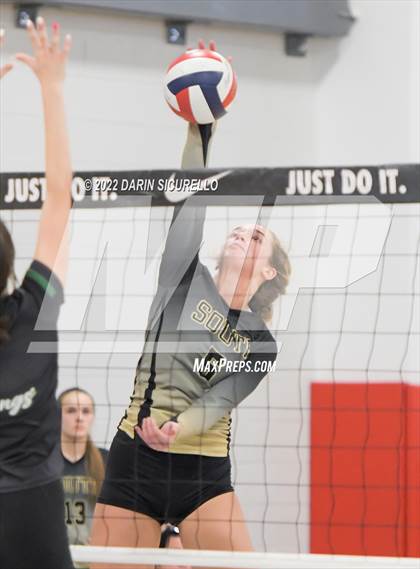 Thumbnail 2 in South Anchorage vs Eagle (Nike TOC Southwest) photogallery.