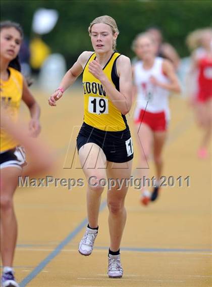 Thumbnail 1 in CIF NCS Masters Track & Field Championships (Girls 3200) photogallery.