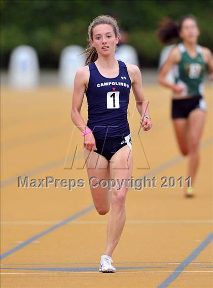 Thumbnail 1 in CIF NCS Masters Track & Field Championships (Girls 3200) photogallery.