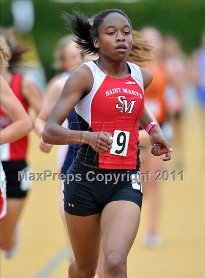 Thumbnail 1 in CIF NCS Masters Track & Field Championships (Girls 3200) photogallery.