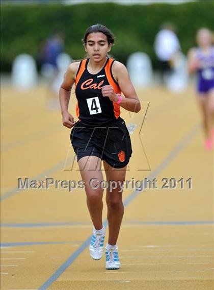 Thumbnail 2 in CIF NCS Masters Track & Field Championships (Girls 3200) photogallery.