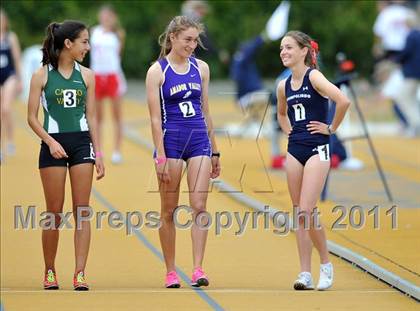 Thumbnail 1 in CIF NCS Masters Track & Field Championships (Girls 3200) photogallery.