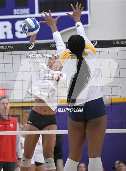 Thumbnail 2 in Prestonwood Christian vs. Mater Dei (Durango Fall Classic) photogallery.