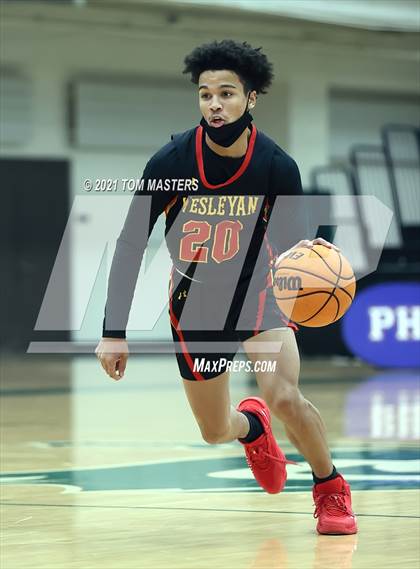 Thumbnail 3 in Wesleyan Christian Academy vs. Westminster Catawba Christian photogallery.