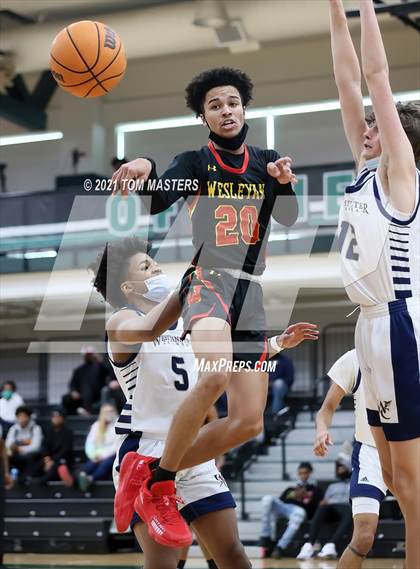 Thumbnail 1 in Wesleyan Christian Academy vs. Westminster Catawba Christian photogallery.